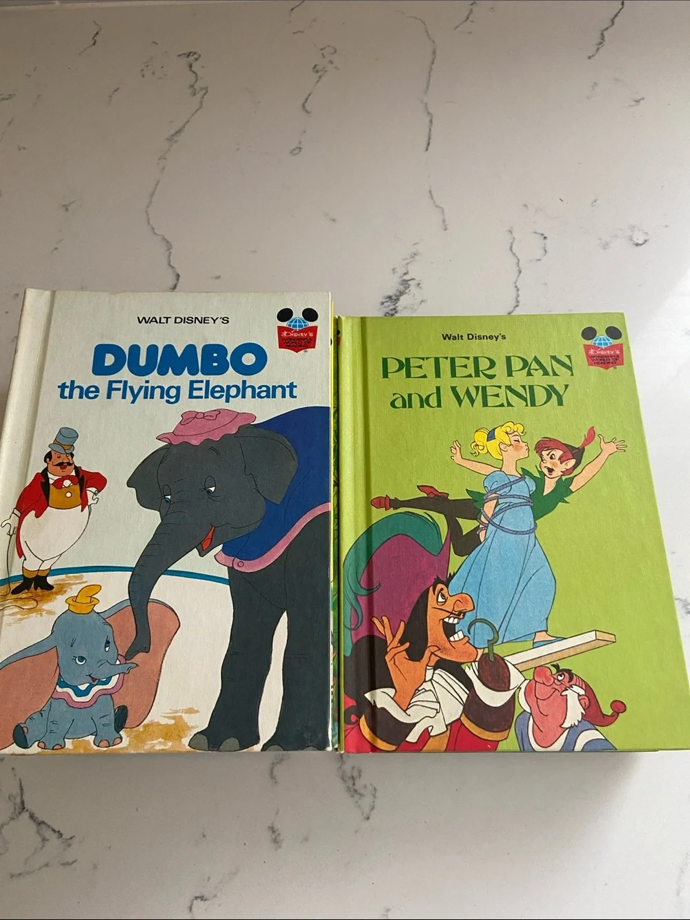 Vintage Disney Wonderful World of Reading 17 Hardcover Book Lot